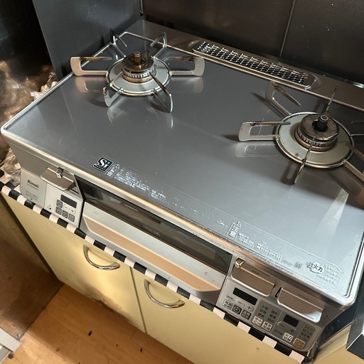 ガスコンロ　都市ガス　リンナイ