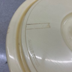 K2503-466 配送不可 リス株式会社 つけものの樽 S30型 押蓋付 30L キズ汚れテープ跡有り　の画像