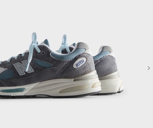 KITH × New Balance 991V2 Steel Blue 28,5