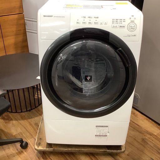 SHARP シャープ ドラム式洗濯機 ESS7G-WL 7.0kg 2022年製