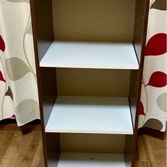 カラーボックス3段4セット中古