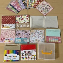 折り紙　まとめ売り　100均　折り紙ケース付き