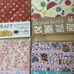 折り紙　まとめ売り　100均　折り紙ケース付きの画像