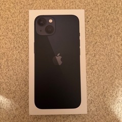 iPhone13の箱　コード