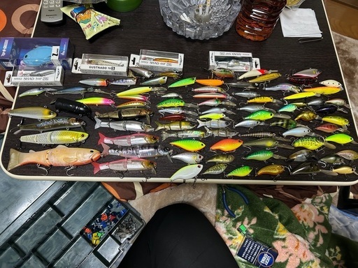 引退 ルアーセット 渓流、管釣り（ルアー）引退セット46個＋3個 渓流