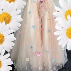 カラードレス　ピンクの画像