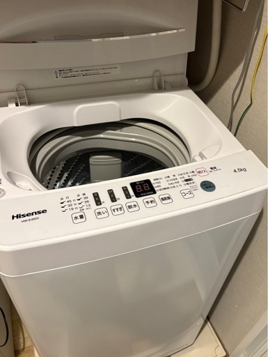 【相談中\n】洗濯機　ハイセンス
