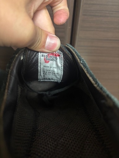 ※手渡しのみ【REDWING】レッドウィング ポストマン オックスフォード ????-???#9193 8.5(26.5) 