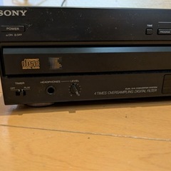 59. ソニー　CDプレーヤー　CDP-C500Mの画像