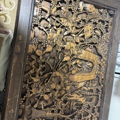 三国志の物語が描かれたテーブルの画像