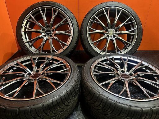 走行短 HOTSTUFF Precious HM-1 20インチ 8.5JPCD114.3+42 BF Goodrich 