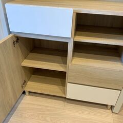 北欧風キャビネット【美品】【元値3万円】の画像