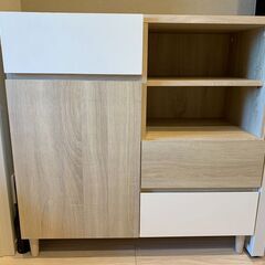 北欧風キャビネット【美品】【元値3万円】の画像