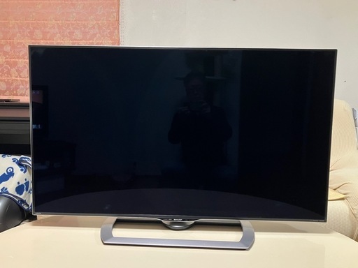 （お取引完了）SHARP 液晶テレビ LC-50US40 2017年製 表示しません 部品取り用に！