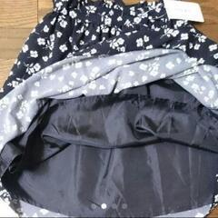 新品　COLZA花柄スカート 共りぼん付きの画像
