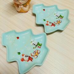 ツリー🎄型／小さなお皿／の画像