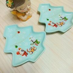 ツリー🎄型／小さなお皿／の画像