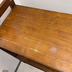 取引中)木製　棚の画像