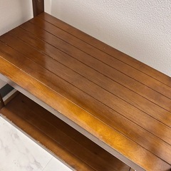 取引中)木製　棚の画像