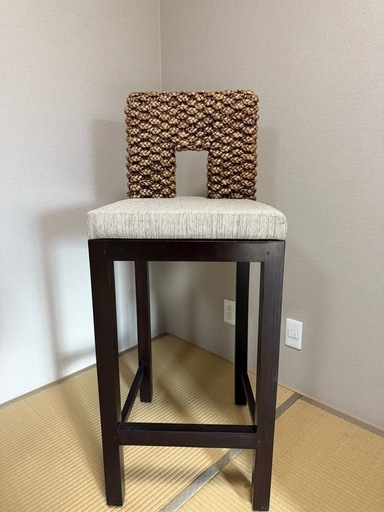 『値下げ』corigge market  ウォーターヒヤシンス　カウンターハイチェア