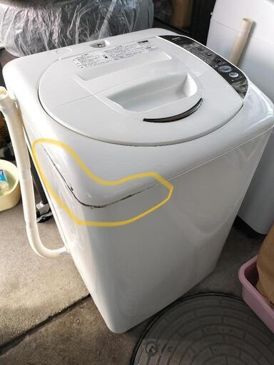 三洋アクア　洗濯機　5kg　2008年製