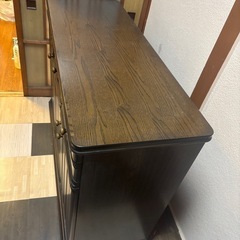 キャビネット(レンジ、炊飯器置きに使える)の画像