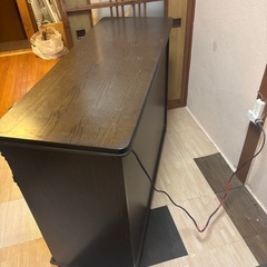 キャビネット(レンジ、炊飯器置きに使える)の画像