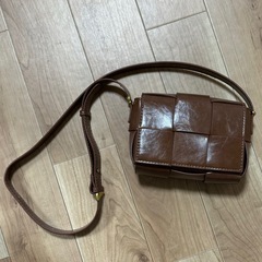 SHEIN 新品 未使用 ショルダーバッグ ブラウンの画像