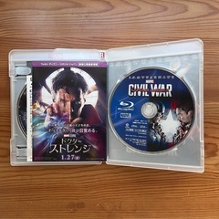 キャプテン•アメリカ　　ウィンター•ソルジャー／シビル•ウォー　ブルーレイセットの画像