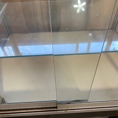ガラス　ショーケース　陳列　レトロの画像