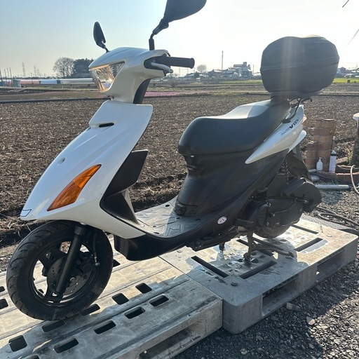 綺麗！パールホワイト Address アドレスv125s アドレス　アドブイ