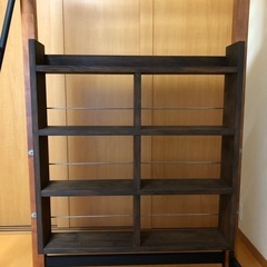 ロフトベッド　手作り棚付き　の画像
