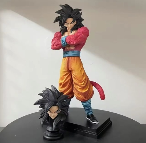 【新品】ドラゴンボール 孫悟空 フィギュア 超サイヤ人4（34cm）