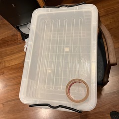 クリアコンテナボックス 2個の画像