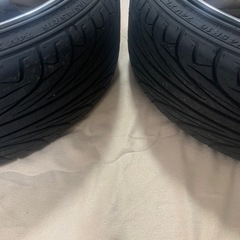 値引き不可　深リムタイヤバリ山24年製付き【希少！】WORK マイスター S1R ホイール　 16インチ 6.5j＋484穴 PCD100 165/45r16 　軽自動車 の画像