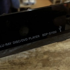 SONY BDP-S1100 BUL-RAY DISC / CD PLAYER ソニー ブルーレイ/DVDプレーヤー 2013年製の画像
