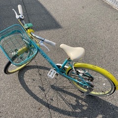 自転車　子供用20インチ(女の子用)の画像