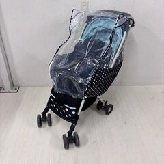  22835  A型ベビーカーレインカバー付き Aprica   ◆大阪市内・東大阪市他 6,000円以上ご購入で無料配達いたします！◆ ※高槻・枚方方面◆西宮・尼崎方面◆生駒方面　それぞれ条件付き無料配送あり！            の画像
