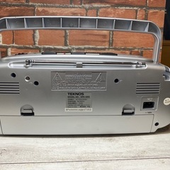 未使用品　TEKNOS AM/FM ステレオラジカセ　SRC-S20の画像