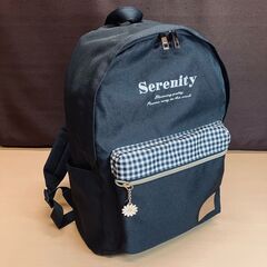 Serenity 女の子用 リュックサック（ブラック）