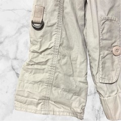 フォーエバー21❤ブルゾン　ベージュ ロールアップ袖　ジャケット　レディースの画像