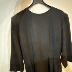 ブラックスーツ 入園 入学 卒園 レディース　11号　ワンピース　ジャケットの画像