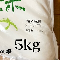令和6年　熊本県産森のくまさん　新米　5㎏　お米　精米・白米　複数購入可能　残り4袋　の画像