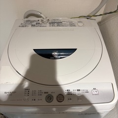 SHARP　洗濯機の画像
