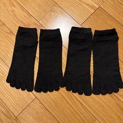 男性靴下　5本指ソックス