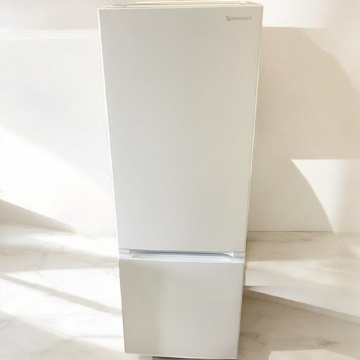 【問い合わせ多数】【⭐️全額返金保証⭐️】【美品 稼動品】◯YAMADAselect ヤマダセレクト ノンフロン冷凍冷蔵庫 2ドア 単身用 一人暮らし用 2021年製 YRZ-F17H1