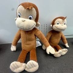 タグ付き美品✨✨おさるのジョージのぬいぐるみセット