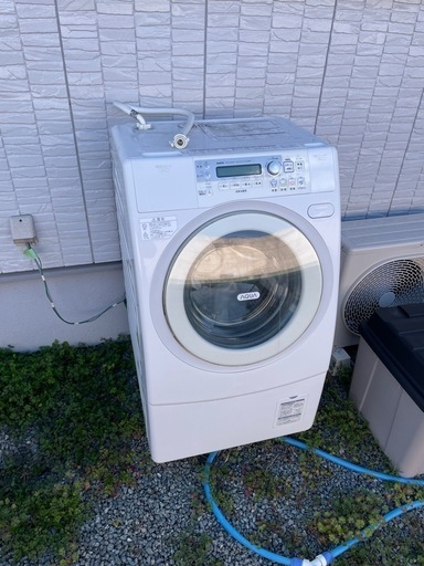 洗濯機　乾燥機　AQUA