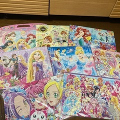 決まりました。パズル　知育玩具　女の子用　ディズニーとプリキュア