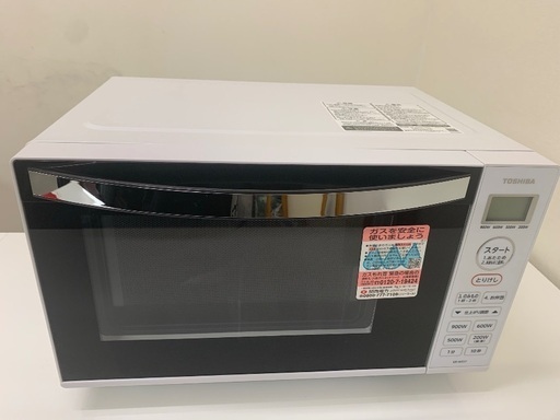 美品 23年製 TOSHIBA 電子レンジ ER-WS17(W)